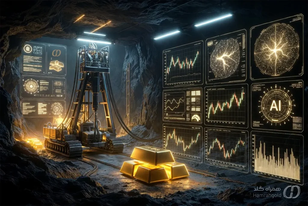 تصویر شاخص: هوش مصنوعی و تحلیل طلا: فراتر از تحلیل انسانی
