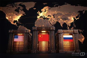 تصویر شاخص: نقش طلا در اقتصاد جهانی: محوریت آمریکا، چین و روسیه و تأثیر ژئوپلیتیک بر بازار